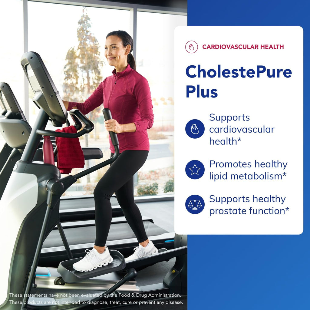 Pure Encapsulations CholestePure Plus 120's - Supports Lipid Metabolism & Heart Health* - Berberine Supplement - with Citrus Bergamot - Gluten Free & Non-GMO - 120 Capsules - TrustMedUSA