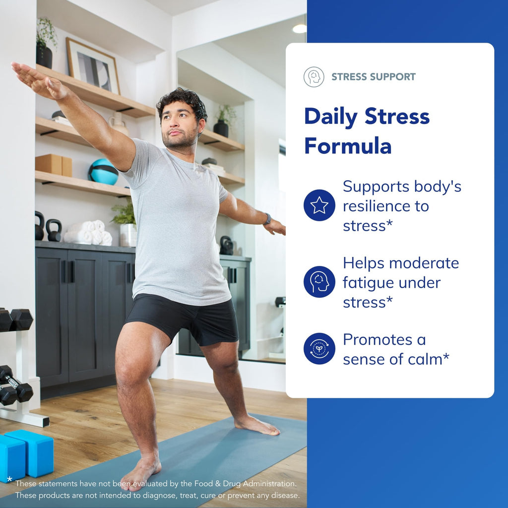 Pure Encapsulations Daily Stress Formula | Promotes Relaxation and Moderates the Effects of Occasional Stress*| 180 Capsules - TrustMedUSA