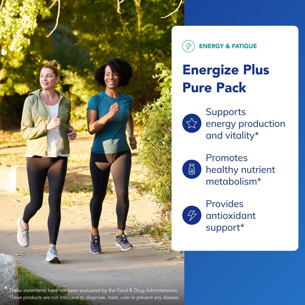 Pure Encapsulations Energize Plus Pure Pack | Supplement to Support Energy Production and Nutrient Metabolism* | 30 Packets - TrustMedUSA