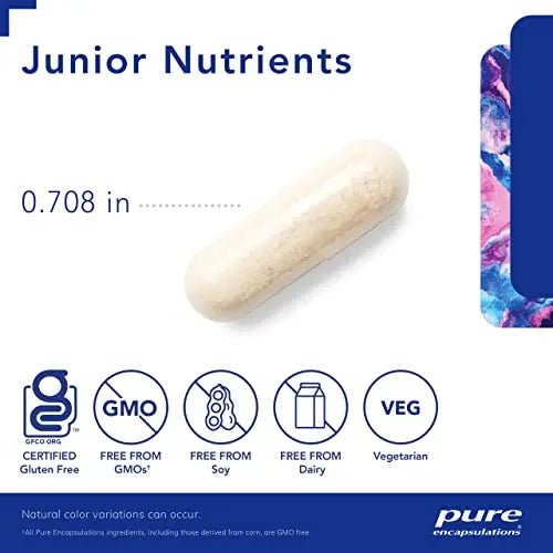 Pure Encapsulations Junior Nutrients, 120 Capsules - TrustMedUSA