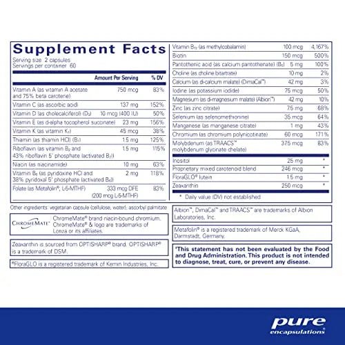 Pure Encapsulations Junior Nutrients, 120 Capsules - TrustMedUSA