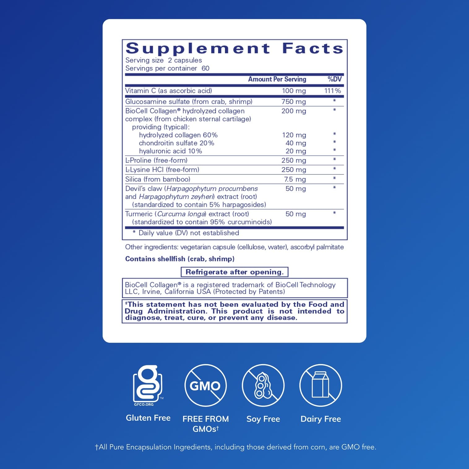 Pure Encapsulations - Ligament Restore - Dietary Supplement Helps Maintain Healthy Tendons, Ligaments and Joints - 120 Capsules - TrustMedUSA
