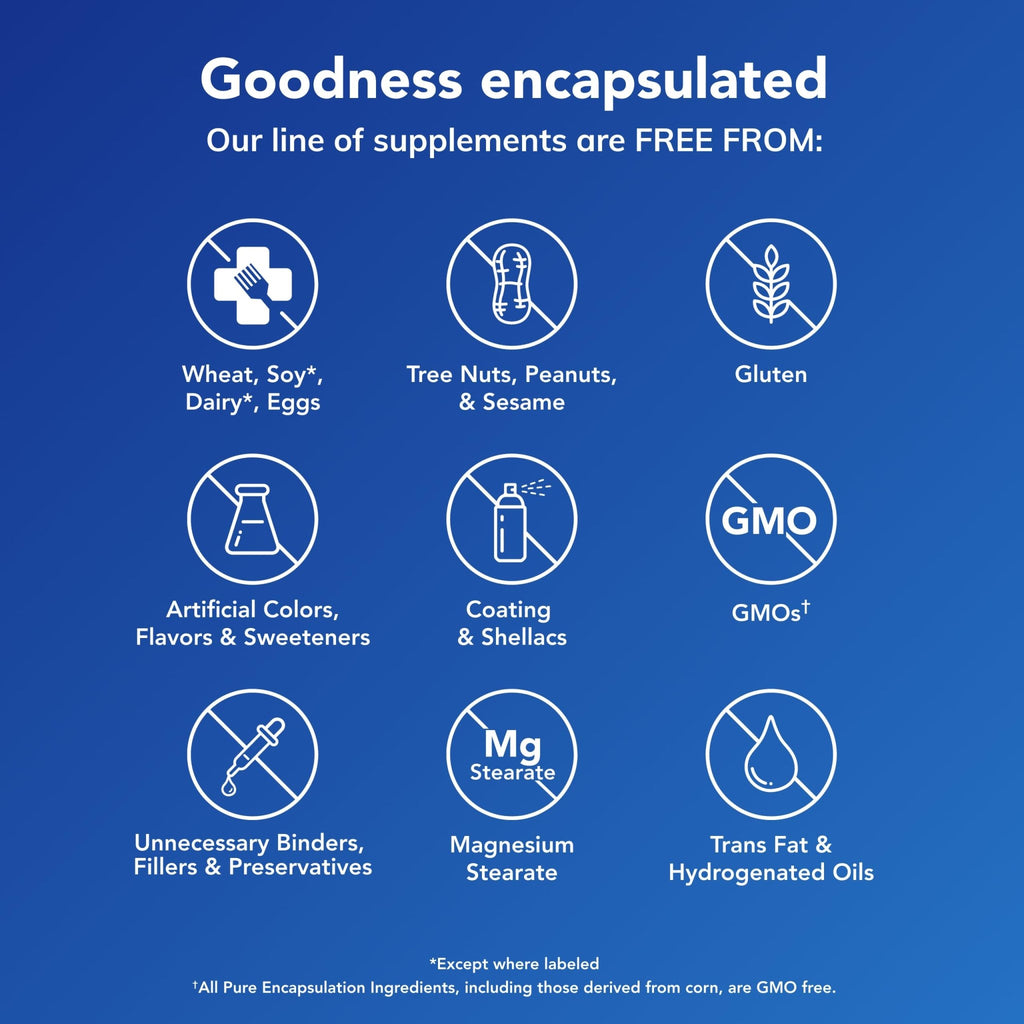Pure Encapsulations O.N.E. Multivitamin - Once Daily Multivitamin with Antioxidant Complex Metafolin, CoQ10, and Lutein to Support Vision, Cognitive Function, and Cellular Health* - 120 Capsules - TrustMedUSA