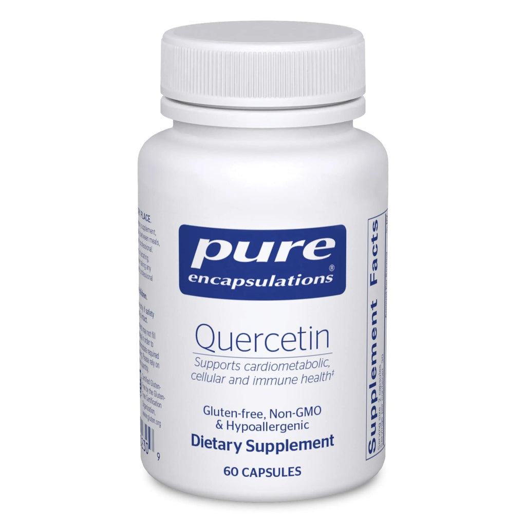 Pure Encapsulations Quercetin - Supplement with Bioflavonoids - 60 Caps - TrustMedUSA