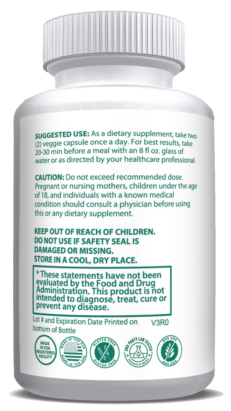 Pure Eye Health Vitamin & Mineral Supplements for Adults | 1 Complete Research Vision Formula w/Bilberry, Lutein, Zeaxanthin, Lycopene, Resveratrol | Supports Eye Strain, Dry Eyes 60 Capsules - TrustMedUSA