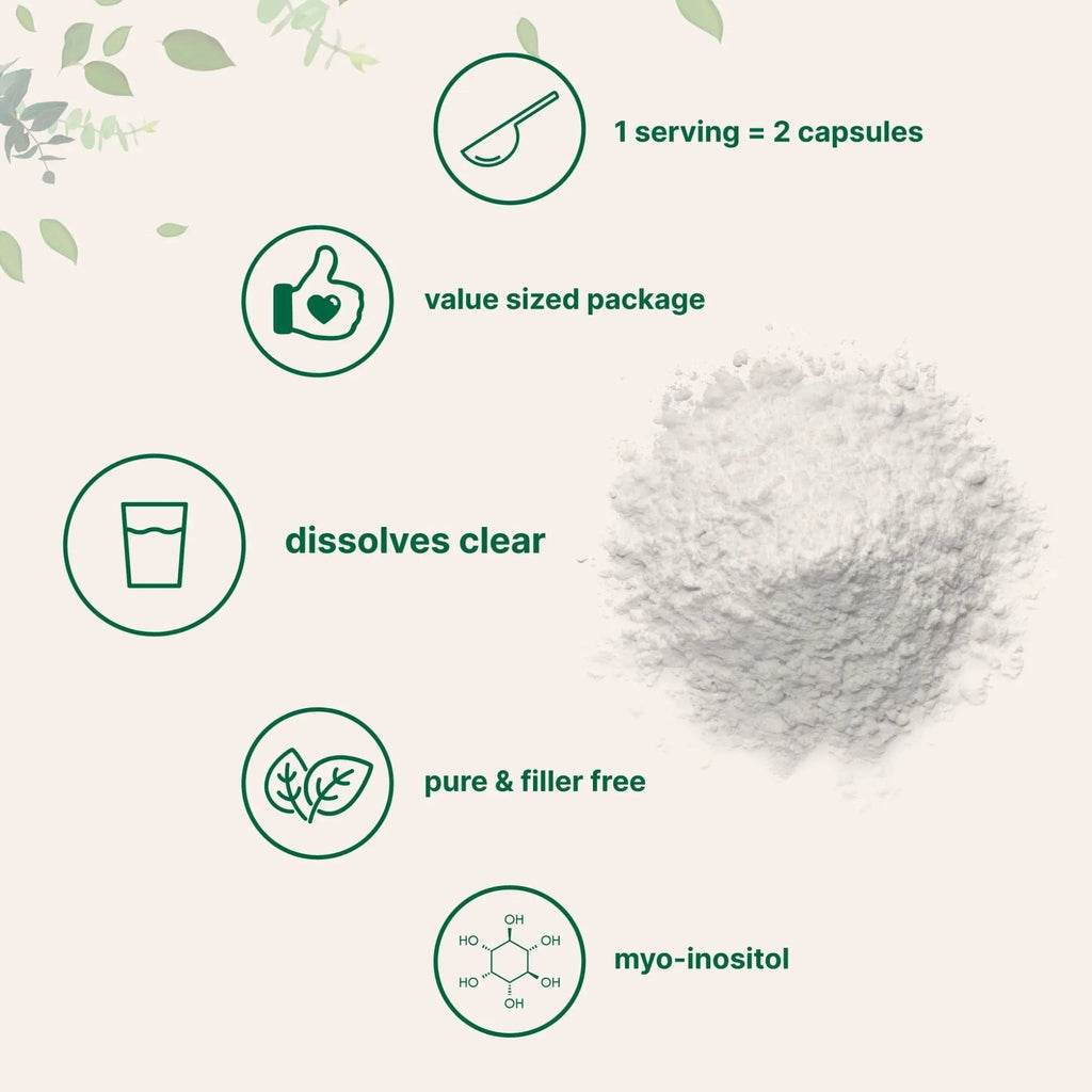 Pure Inositol Powder, Myo-Inositol B8 Powder, 1KG (2.2 Pounds), Strongly Supports Liver - TrustMedUSA