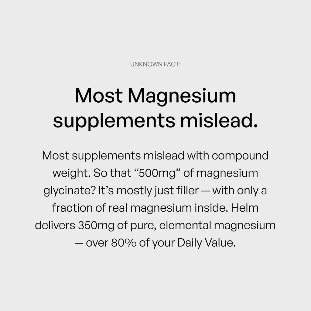 Pure Magnesium Glycinate - Magnesium for Sleep, Stress, Muscle & Nerve Support - High-Absorption, Non-GMO, Vegan - 90 Capsules (350mg) - TrustMedUSA