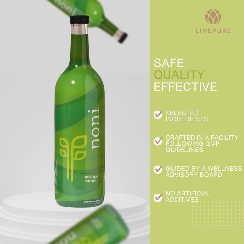 PURE Noni (750ml) - Tropical Tradition for Immune Support and Healthy Living Morinda Citrifolia - No Additives, No Fillers. Unleash The Antioxidant Power, Minerals, and Vitamins of Noni. - TrustMedUSA