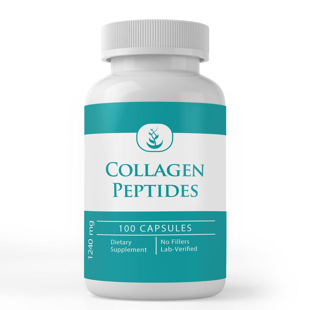Pure Original Ingredients Collagen Peptide, (100 Capsules) Pure, No Additives Or Fillers, Lab Verified - Maple Wellness Supplements