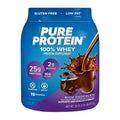 Pure Protein 100% Whey Protein Powder, Rich Chocolate, 25 g Protein, 1.75 lb - TrustMedUSA
