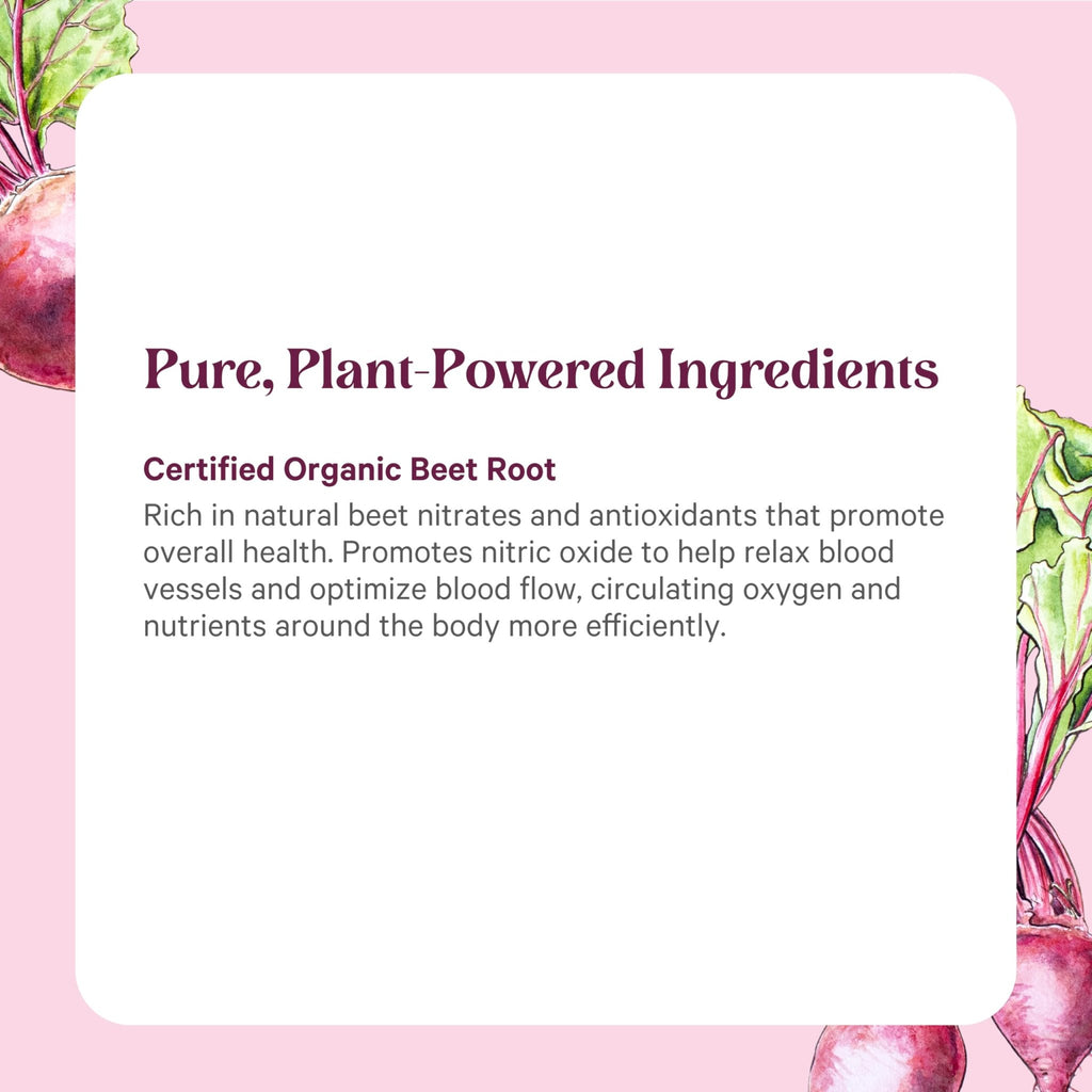 PURE SYNERGY Organic Beet Juice Powder | Pre-Workout Supplement | Organic Beet Root Juice Powder | for Healthy Circulation, Exercise, and Detoxification (6.4 oz.) - TrustMedUSA