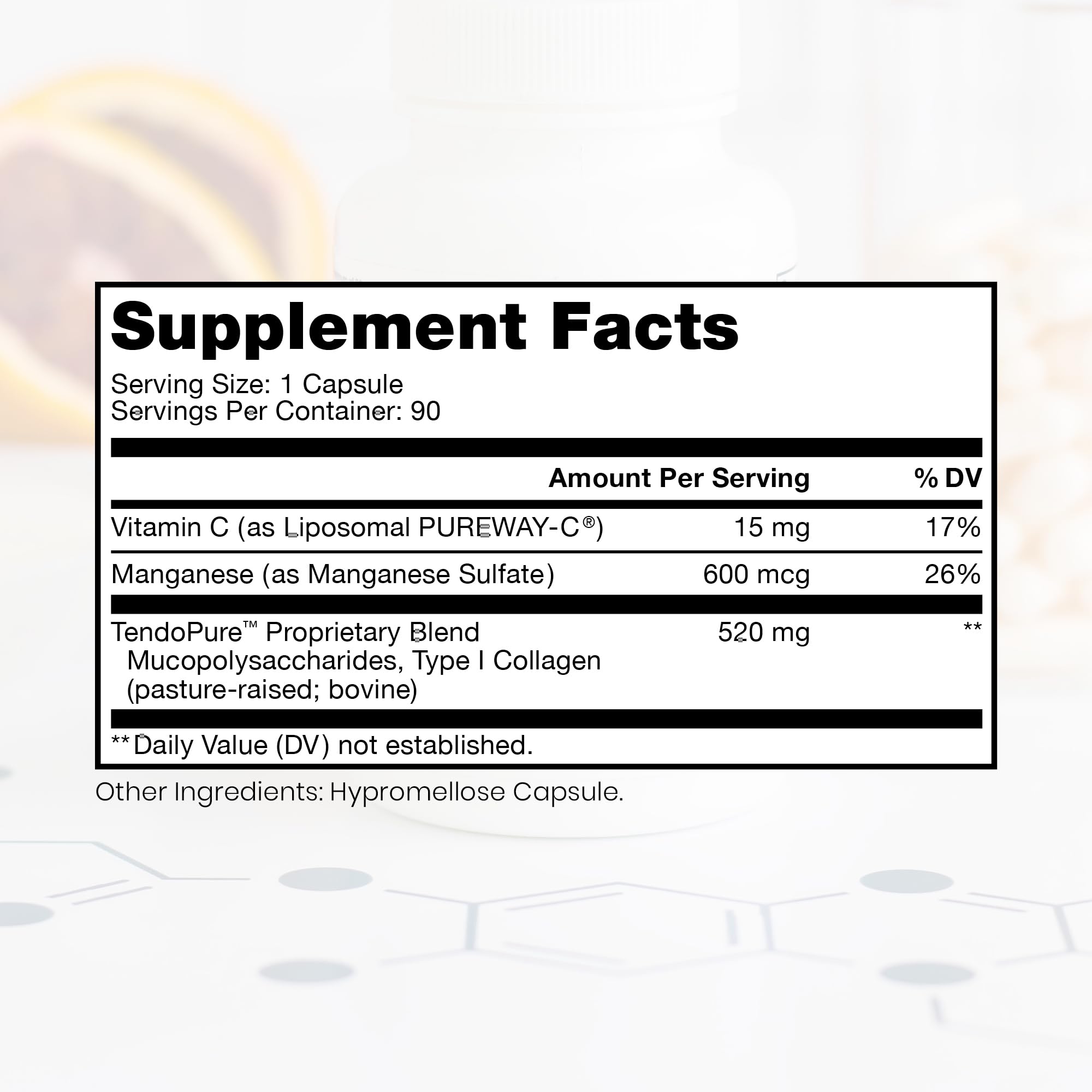 Pure Therapro Rx Acute Injury | Tendon & Ligament Support | Convenient Once a Day Clinical Dose | Supports Tendon Health, Movement & Physical Function | Pharm-Grade (90 Capsules) - TrustMedUSA