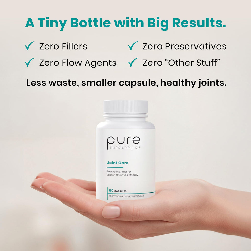 Pure Therapro Rx Boswellia, Curcumin, & Type II Collagen Joint Health Supplement | Made in the USA | Joint Care 60 Capsules, 2-Month Supply - TrustMedUSA