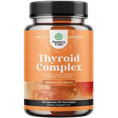 Pure Thyroid Support Supplement for Women - Thyroid Support for Weight Loss Mood - TrustMedUSA