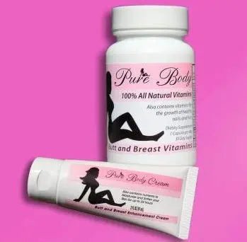 PureBody Vitamins and PureBody Cream Combo "Bundle of Joy" - The Best Butt - TrustMedUSA