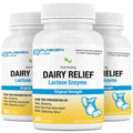 Puregen Labs Dairy Relief Natural Fast Acting Lactase Enzyme 3000 FCC, Lactose Intoleran - TrustMedUSA