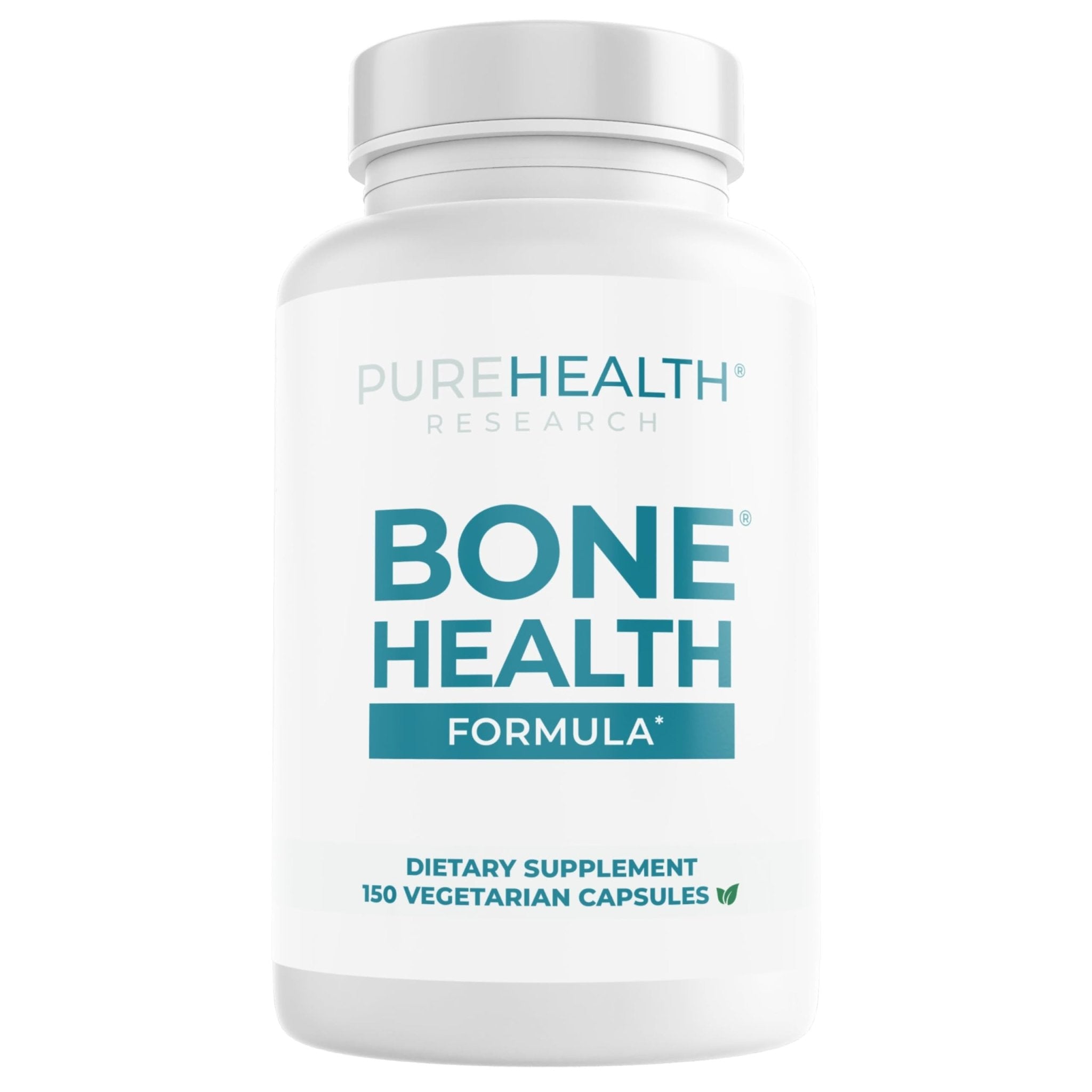 PUREHEALTH RESEARCH Bone Health Formula - for Bones, Joint & Skeletal Wellness - with Calcium, Magnesium, Zinc, Copper, Manganese, Potassium, Vitamin K2, D3, C - TrustMedUSA