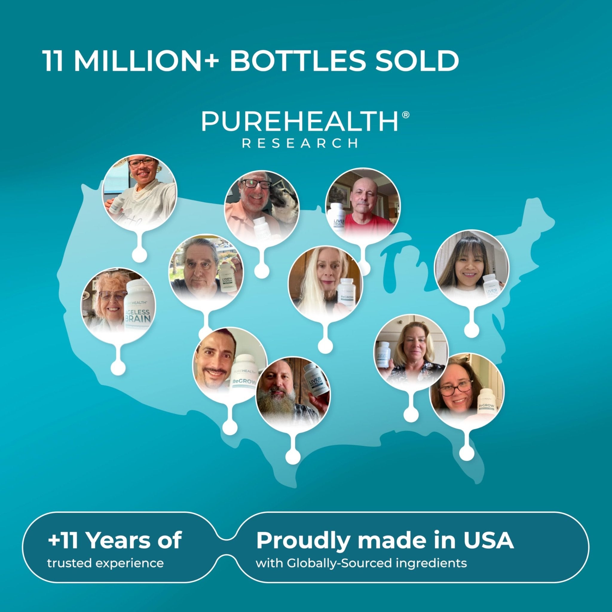 PUREHEALTH Research Improbiome - Prebiotic Fiber - Natural Support for Healthy Gut Prebiotics - Digestive Nutritional Supplements - with Jerusalem Artichoke, - TrustMedUSA