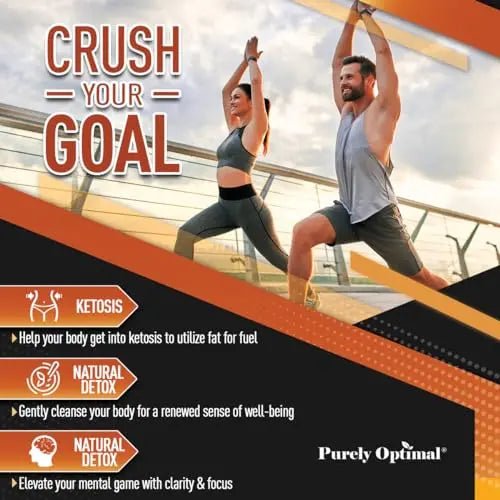 Purely Optimal Keto BHB + Apple Cider Vinegar Capsules with The Mother - Keto Diet - TrustMedUSA