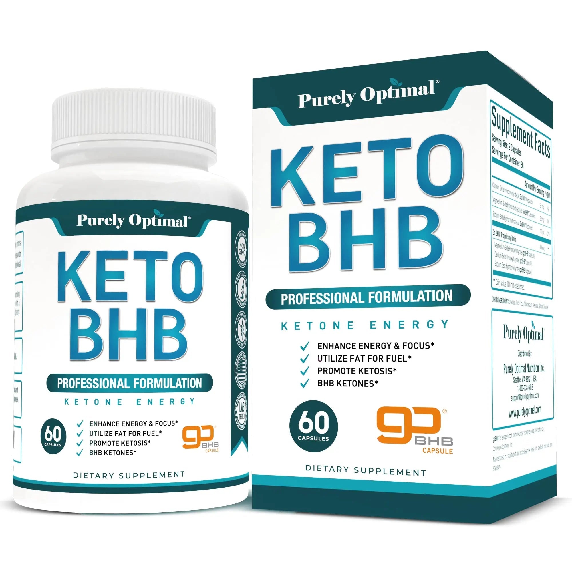 Purely Optimal Premium Keto Diet Pills Utilize Fat for Energy with Ketosis - TrustMedUSA