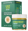 Puremedy - H-Relief Balm - All-Natural Salve for Bottom Lumps and Fissures, with Only Certified Organic or Wild Harvested Ingredients, 1 oz - TrustMedUSA