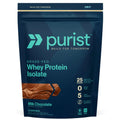 PURIST REP Whey Protein Powder, Premium Milk Chocolate Grassfed Isolate,Workout Recovery, Keto Friendly, Clean Nutrition Meal Replacement, Promotes Lean Muscle, Sugar and Gluten-Free Women Men, 2 Lb - Maple Wellness Supplements