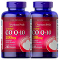Puritan's Pride QSORB CoQ10 200 mg, Supports Heart Health (2 Pack of 240 softgels) - TrustMedUSA