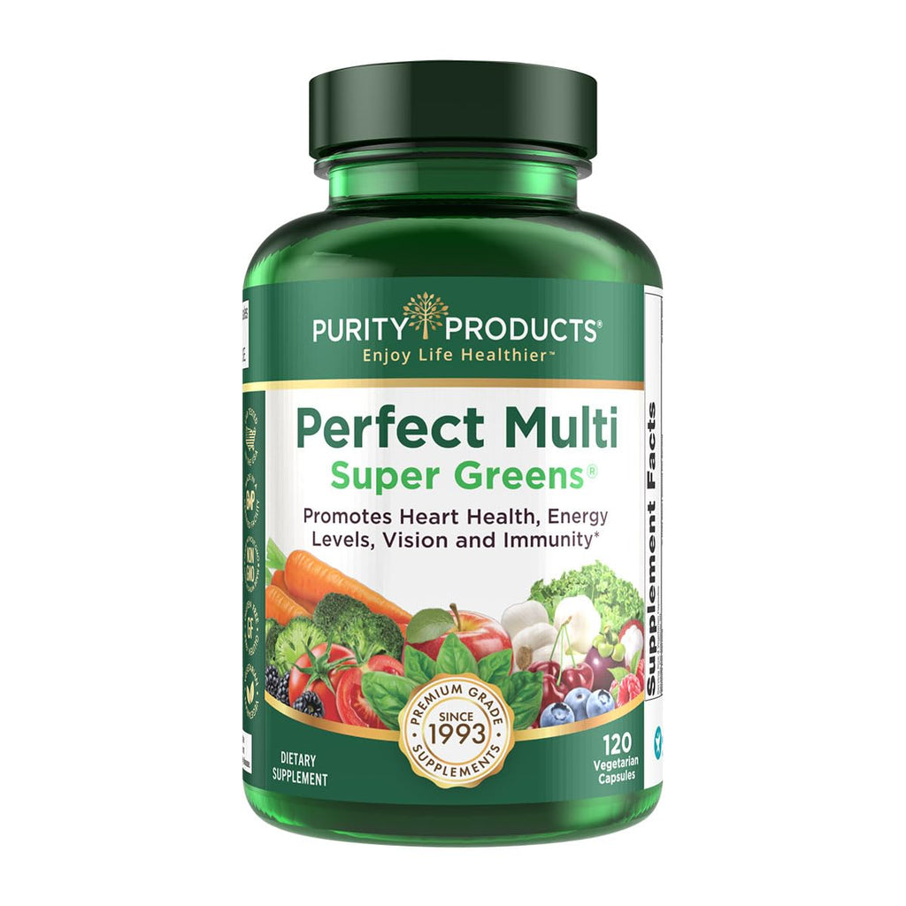 Purity Products Perfect Multi Super Greens Dietary Supplement Health Nutrition, 120 count - TrustMedUSA