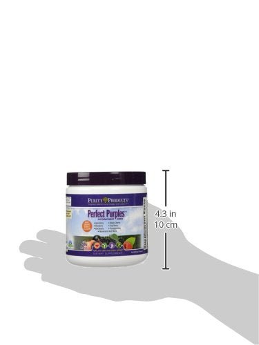Purity Products Perfect Purples Powder Phytonutrient Rich, Healthy Aging Super Formula - Support Total Body Health - High ORAC Power - P40p Pomegranate Extract w/ 40% Punicosides - 30 Day Supply - TrustMedUSA