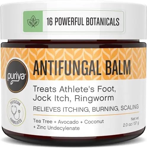 Puriya Tea Tree Oil Antifungal Cream, Plant-Powered Athletes Foot Cream Treatment - TrustMedUSA