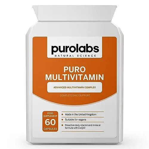 Puro Multivitamin - 34 Multivitamins & Minerals - Daily Complex for Men & Women - TrustMedUSA
