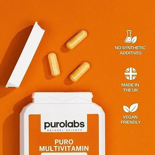 Puro Multivitamin - 34 Multivitamins & Minerals - Daily Complex for Men & Women - TrustMedUSA