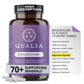 Qualia Magnesium+ | Doctor-Formulated. Premium Formula | High Bioavailability | 10 Forms of Magnesium & 70+ Minerals | Relaxed Mood, restful Sleep - TrustMedUSA