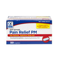 Quality Choice Extra Strength Pain Relief PM, Pain Reliever and Nighttime Sleep Aid, Acetaminophen 500 mg & Diphenhydramine HCI 25 mg (Sleep Aid), 50 Count Package of Caplets - TrustMedUSA