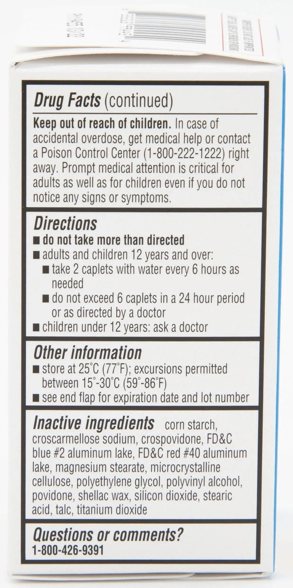 Quality Choice Maximum Strength Mentrual Pain Relief, Multi Symptom Pain Relief Caplets, Cramps, Headache, Bloating, Backache & Irritability, 20 Count Package - TrustMedUSA