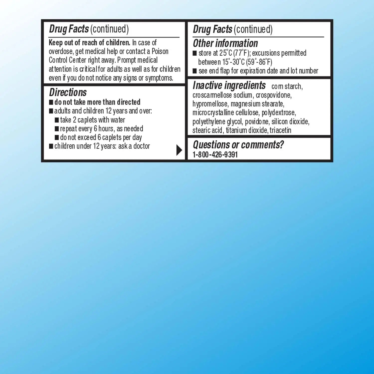 Quality Choice Menstrual Complete Max Strength Period Pain Relief, 500 mg of Acetaminophen, 60mg of Caffeine, 15mg of Pyrilamine Maleate, Cramps, Bloating, Headache. 24 Count. - TrustMedUSA