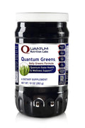 Quantum Nutrition Labs Quantum Organic Greens- Super Greens Powder, Greens Superfood Powder for Drinks, Green Juice, Nutrition Support, Supergreens for Men & Women, Spinach, Alfalfa, Chlorella - 10 oz - TrustMedUSA
