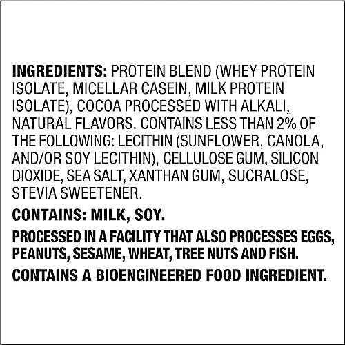 Quest Nutrition Chocolate Milkshake Protein Powder, 22g Protein, 2g Net Carbs, 1g Sugar - TrustMedUSA