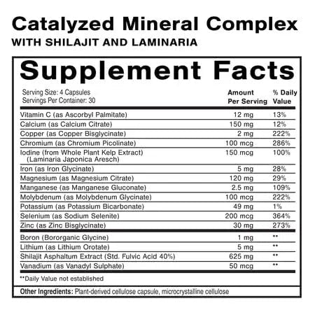 Quicksilver Scientific Dr. Shade's Catalyzed Mineral Complex - TrustMedUSA