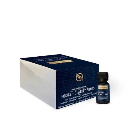 Quicksilver Scientific Focus + Clarity Shots (Box of 12, 10 mL Shots) - TrustMedUSA