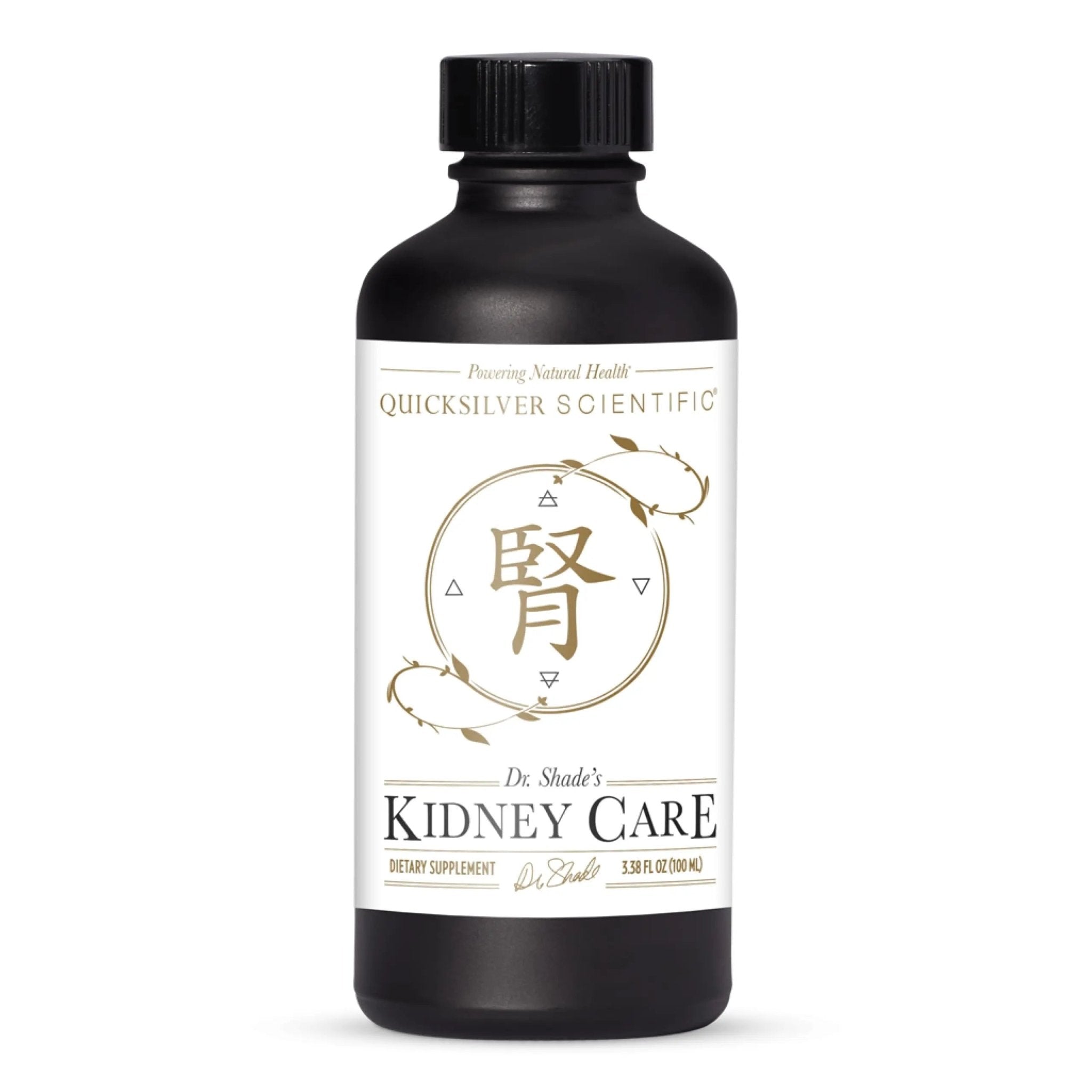 Quicksilver Scientific Kidney Care - Kidney Cleanse & Lymphatic Drainage Supplements - Astragaloside IV Extract, Zhu Ling, Goldenrod, Ferulic Acid, He Shou Wu & Dandelion Leaf (3.38oz / 100ml) - TrustMedUSA