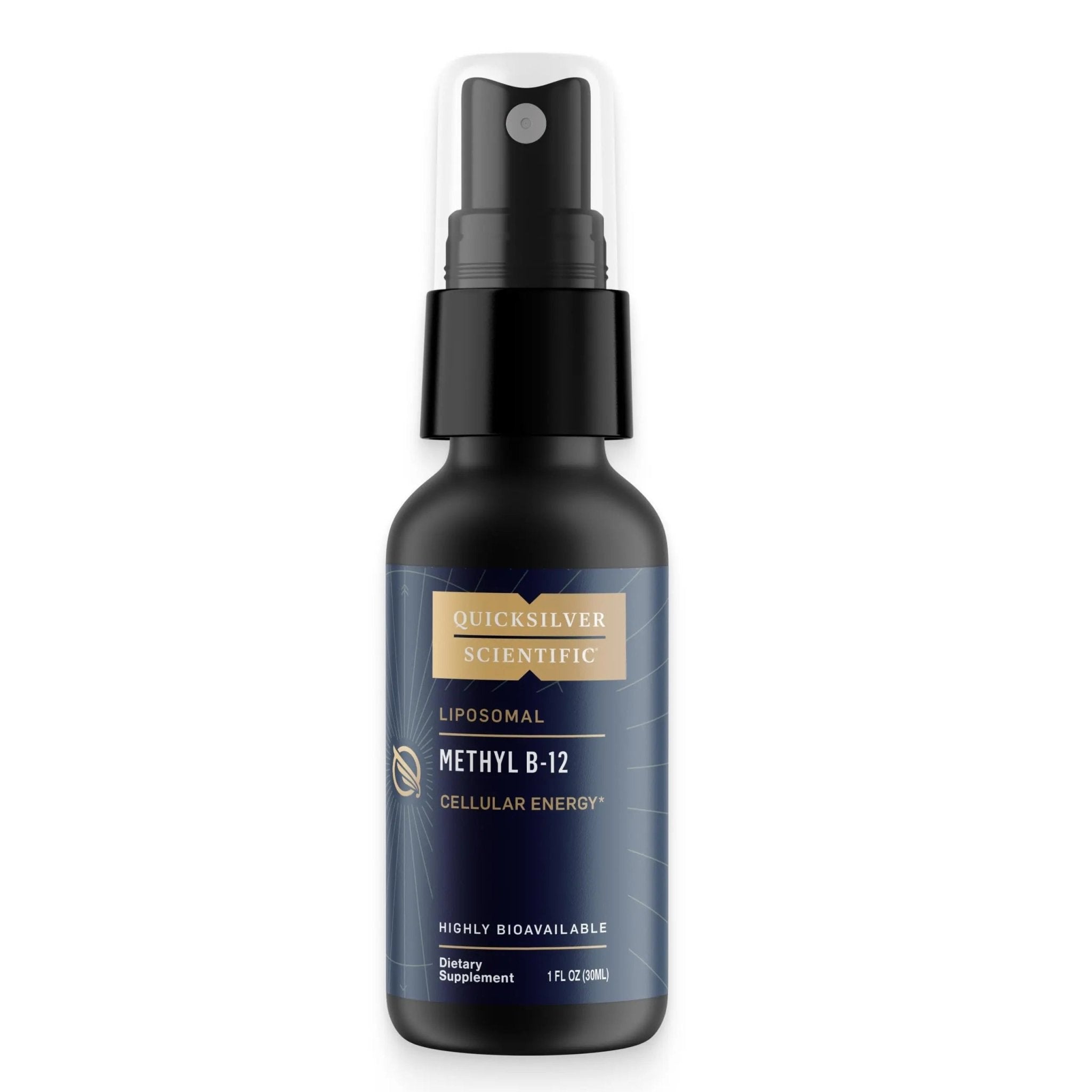 Quicksilver Scientific Methyl B12-1000mcg Vitamin B12 as Methylcobalamin - with Nano Technology for Superior Absorption - Supportive Energy Supplement (30ml / 90 Servings) - TrustMedUSA