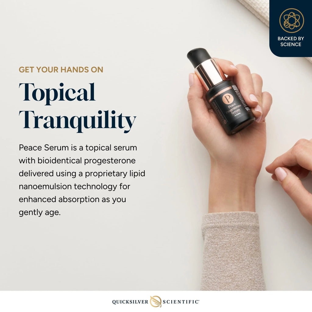 Quicksilver Scientific Peace Serum 1 fl oz (30ml) - TrustMedUSA