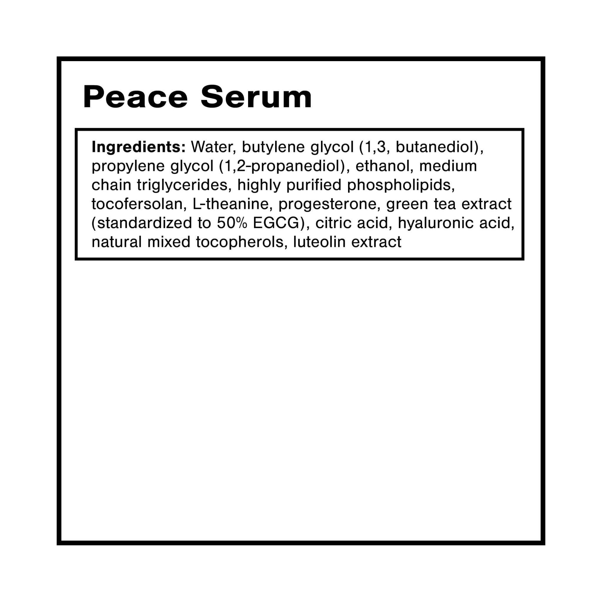 Quicksilver Scientific Peace Serum 1 fl oz (30ml) - TrustMedUSA