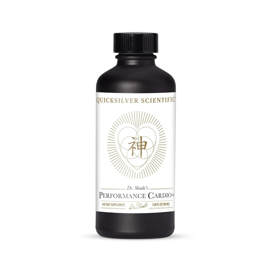 Quicksilver Scientific Performance Cardio+ - Herbal Supplement to Support Blood Circulation & Brain Health - Cardiovascular Supplement with Hawthorn Berry + He Shou Wu + Ginseng Extract (3.38 oz) - TrustMedUSA