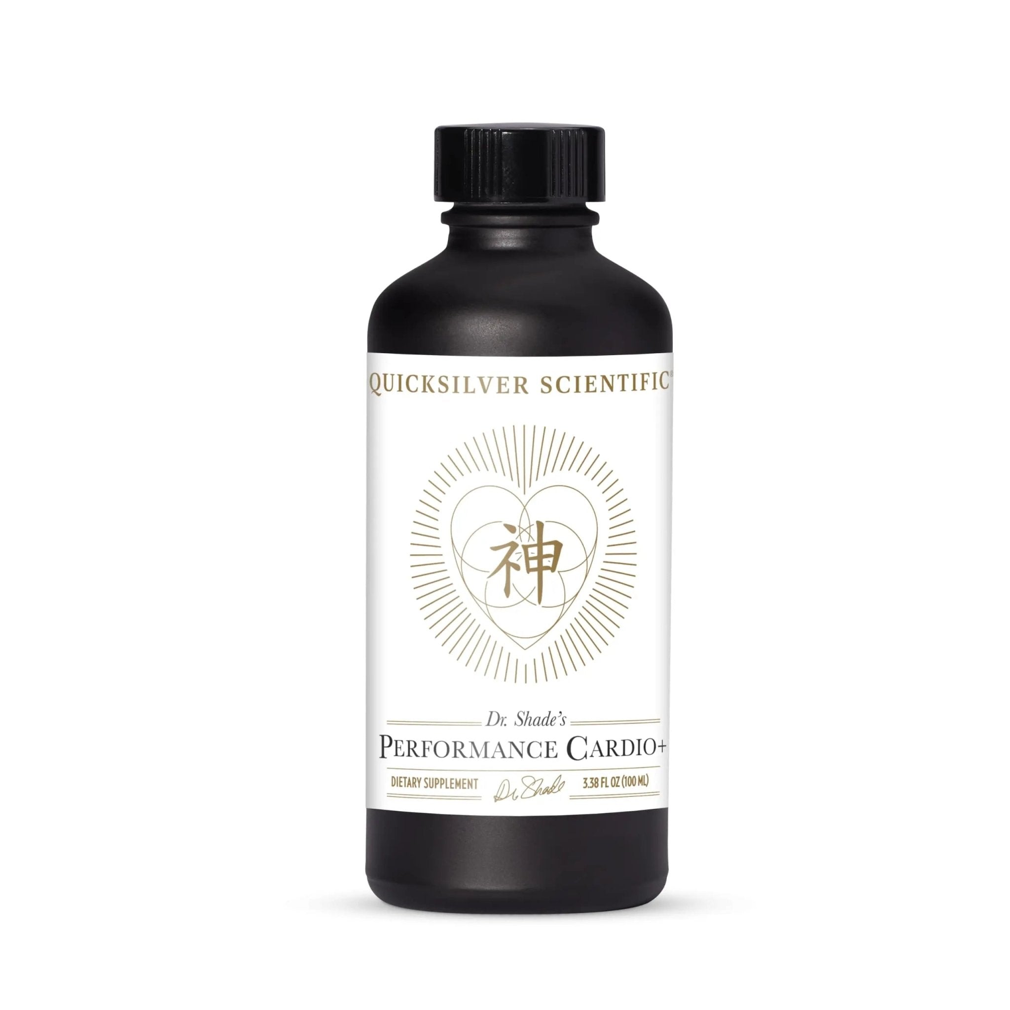 Quicksilver Scientific Performance Cardio+ - Herbal Supplement to Support Blood Circulation & Brain Health - Cardiovascular Supplement with Hawthorn Berry + He Shou Wu + Ginseng Extract (3.38 oz) - TrustMedUSA