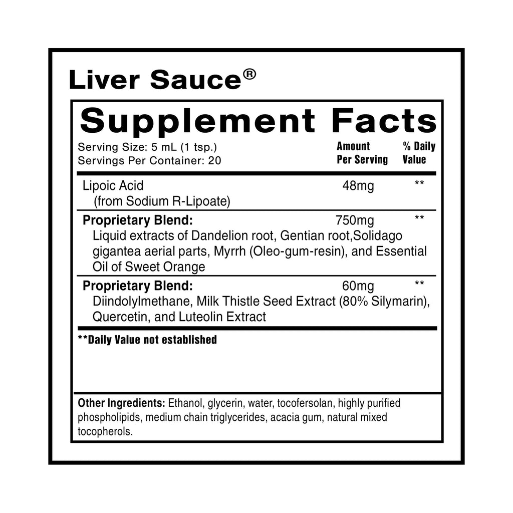 Quicksilver Scientific PushCatch Liver Detox Cleanse - 2 Piece Kit with Ultra Binder (Packets) & Liver Sauce (Liver Support Supplement with Milk Thistle Extract) to Support GI Detox & Toxin Binding - TrustMedUSA