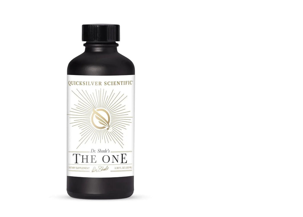 Quicksilver Scientific The ONE Mitochondrial Elixir - Mitochondria Supplement to Support Cellular Health with Phosphatidylcholine, Resveratrol, Reishi Mushroom & CoQ10 Liquid (3.38 Fl oz / 100ml) - TrustMedUSA