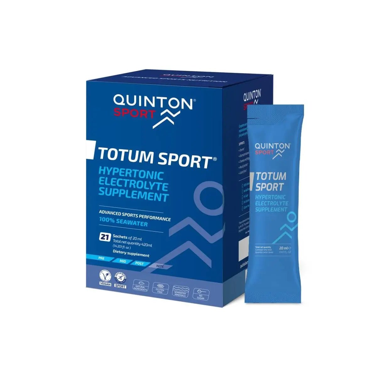 Quicksilver Scientific Totum Sport Drinkable Sachets, 21-25 ml, 30 Count - TrustMedUSA