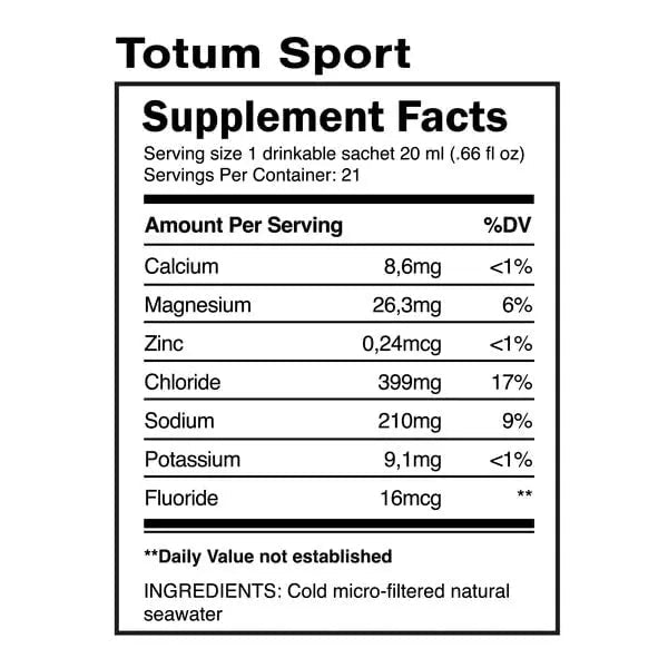 Quicksilver Scientific Totum Sport Drinkable Sachets, 21-25 ml, 30 Count - TrustMedUSA